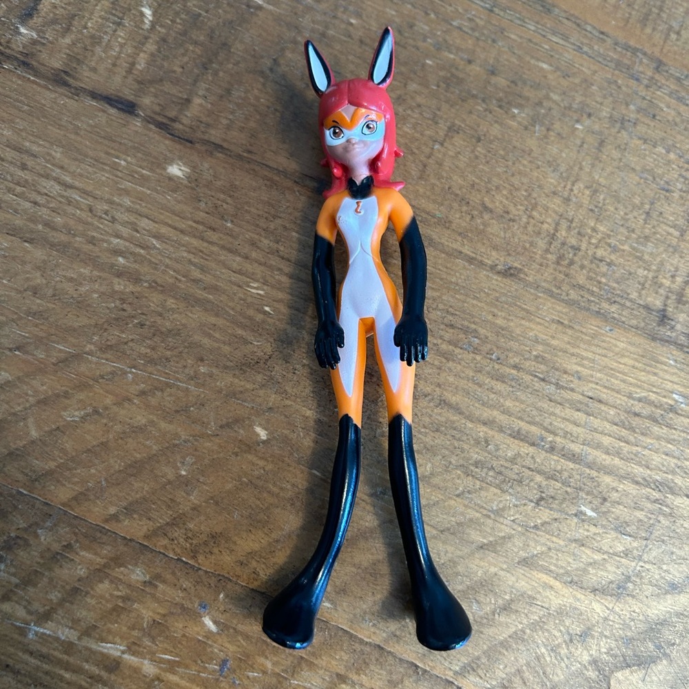 Miraculous Ladybug Rena Rouge Great Escape Action Figure Doll 5.5" as is